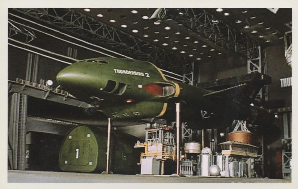 Thunderbird 2 Craft Episode 1 Trapped In The Sky Thunderbirds Postcard