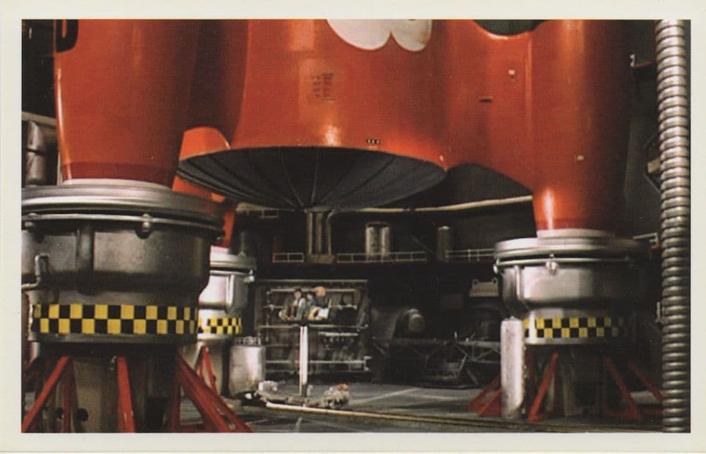 Thunderbird 3 Aircraft Sun Probe Thunderbirds TV Show Postcard