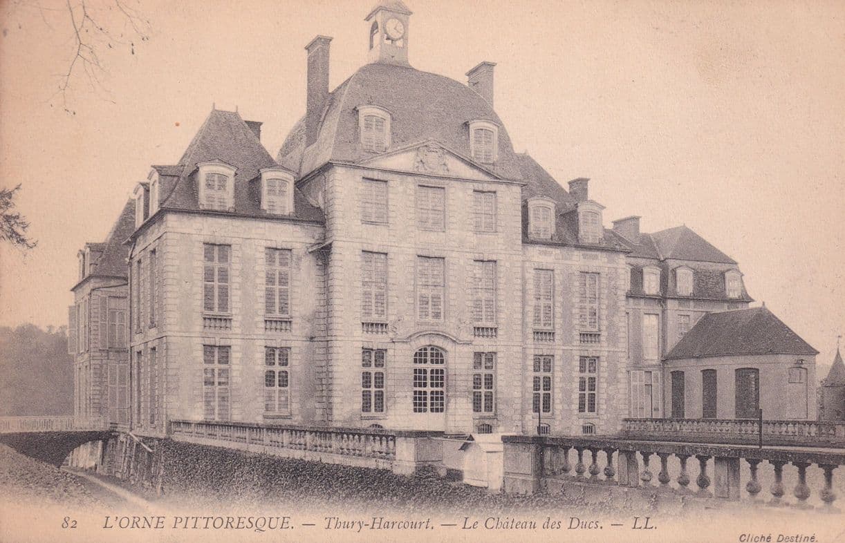 Thury Harcourt Le Chateau Des Ducs French Old Postcard