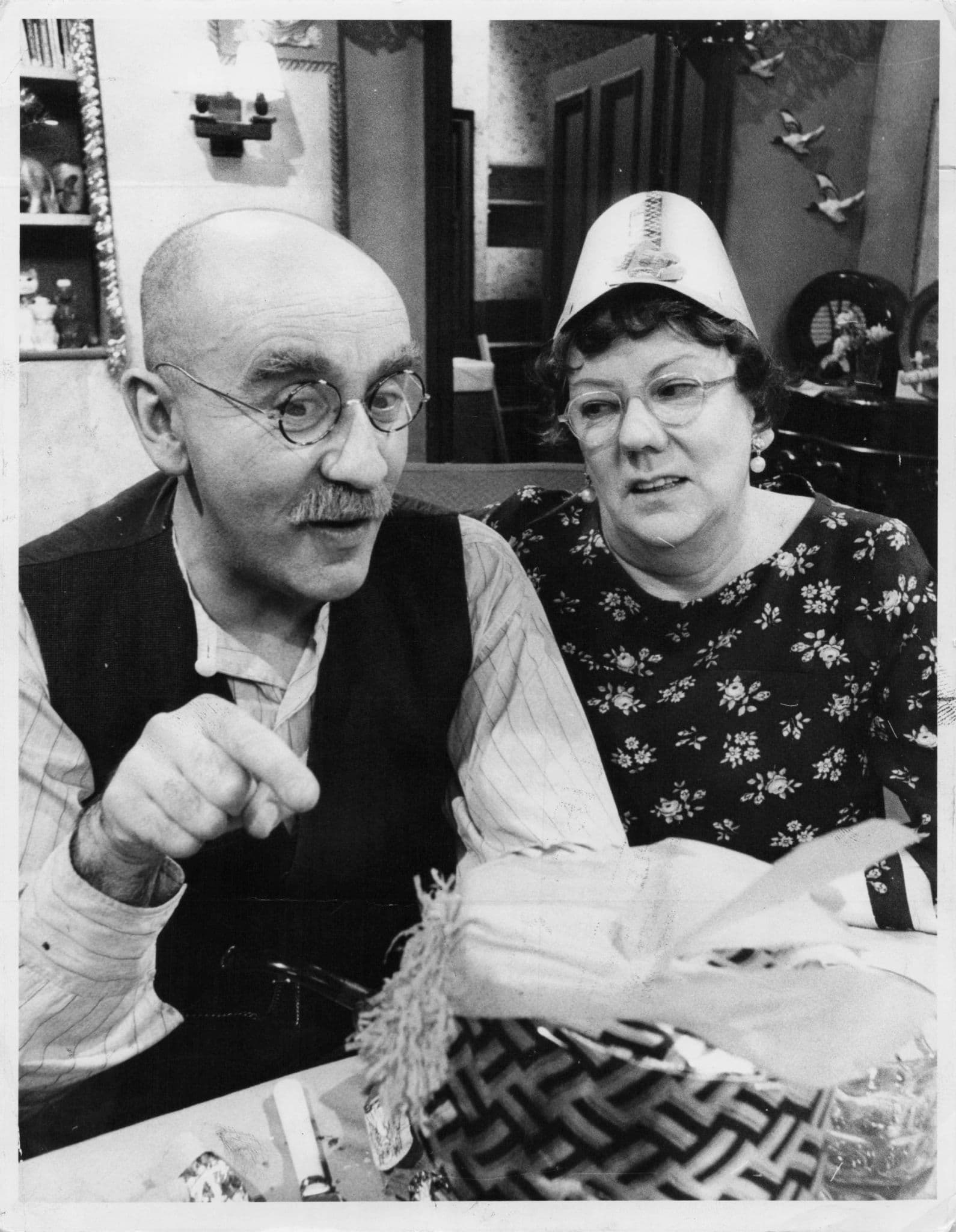Till Death Do Us Part Warren Mitchell 1969 BBC TV Press Photo