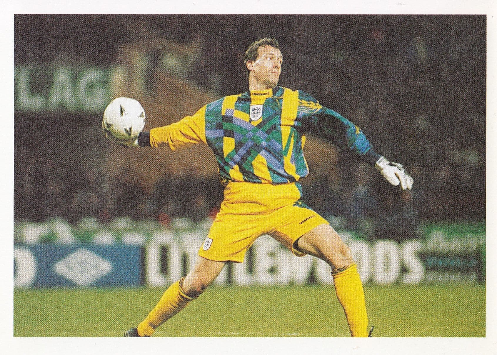 Tim Flowers England English International Goalkeeper Postcard