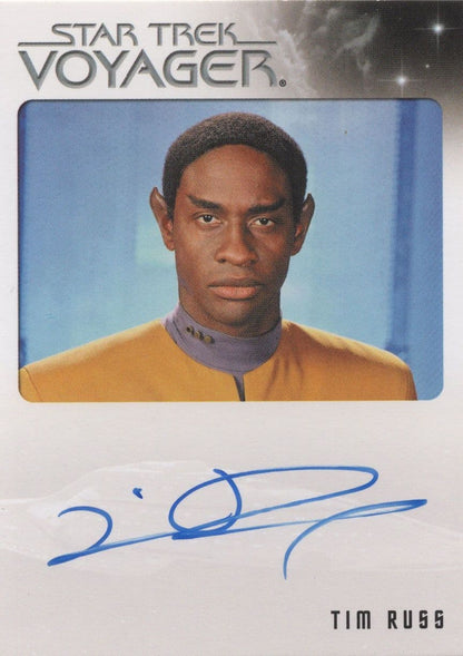 Tim Russ Star Trek Voyager Heroes & Villains Autograph Signed Card