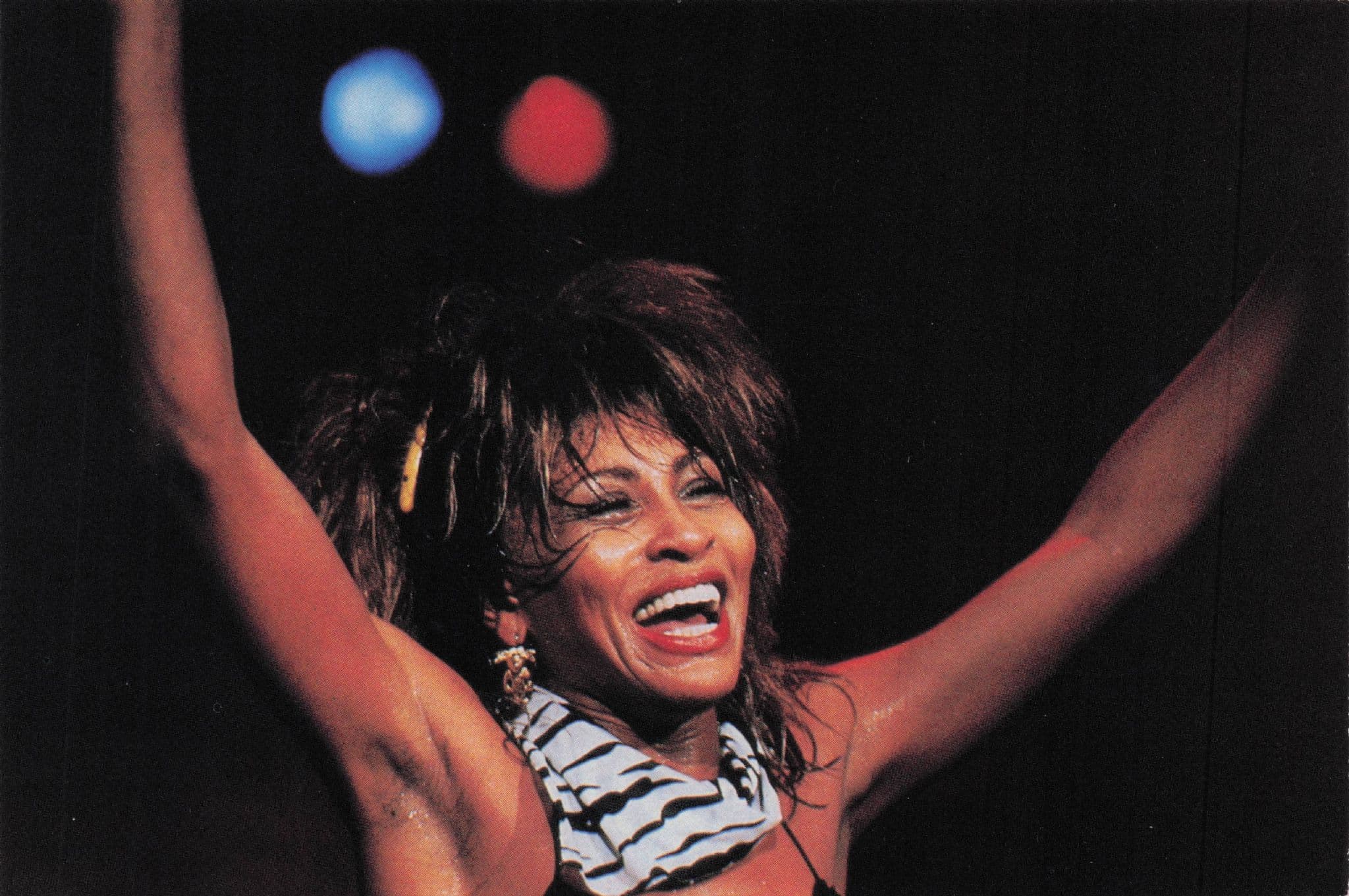 Tina Turner Vintage Rare California American Photo Postcard
