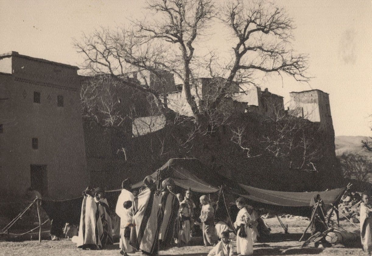 Tinerhir Folklore Morocco African Old Postcard