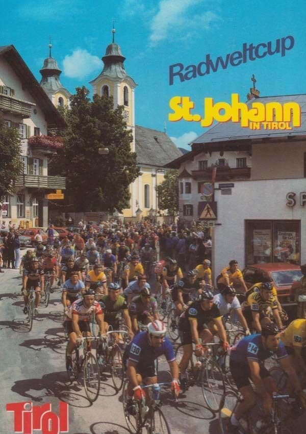 Tirol St Johann Radweltcup Winter Olympics Olympic Games Bicycle Race Postcard