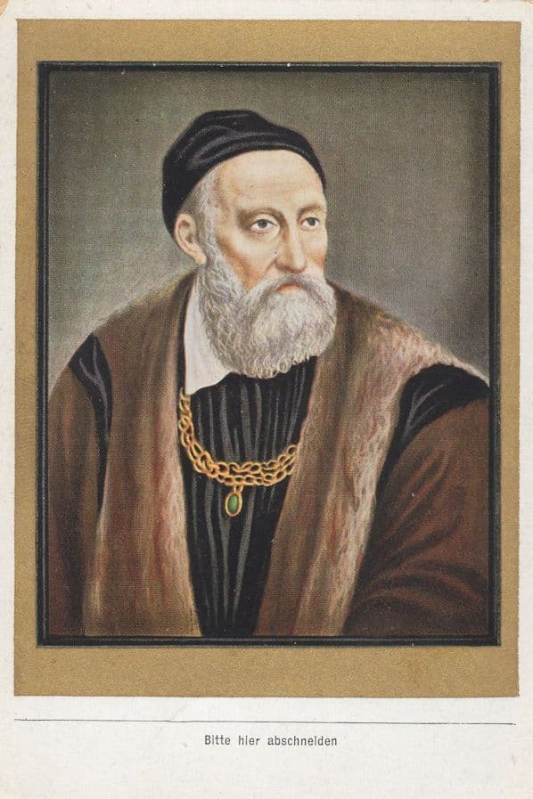 Titian Tizian Italian Artist Painter Rare Old Cigarette Painting Postcard