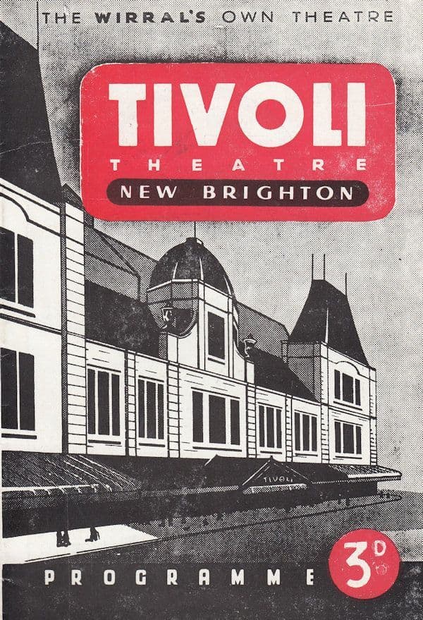 Tivoli Theatre Brighton Sussex Norman Vaughan Theatre Programme