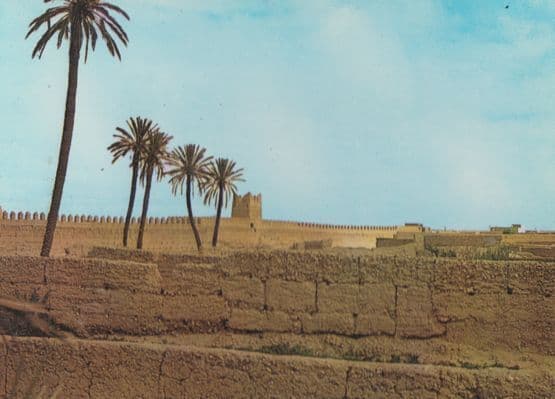 Tiznit Rempart View Africa Postcard