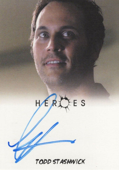 Todd Stashwick as Eli Heroes TV Show Hand Signed Autograph Card