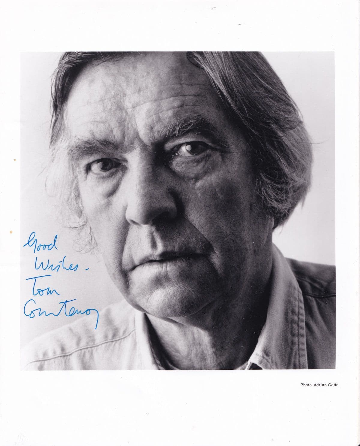 Tom Courtenay Doctor Dr Zhivago Large 10x8 Hand Signed Photo