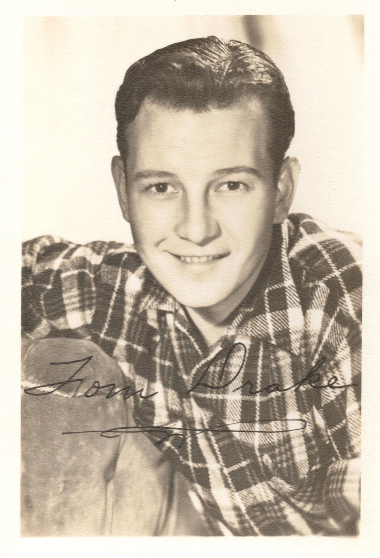 Tom Drake Printed Signed Photo