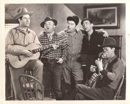 Tom Holt Ray Whitley Western 10x8 Vintage RKO Press Photo