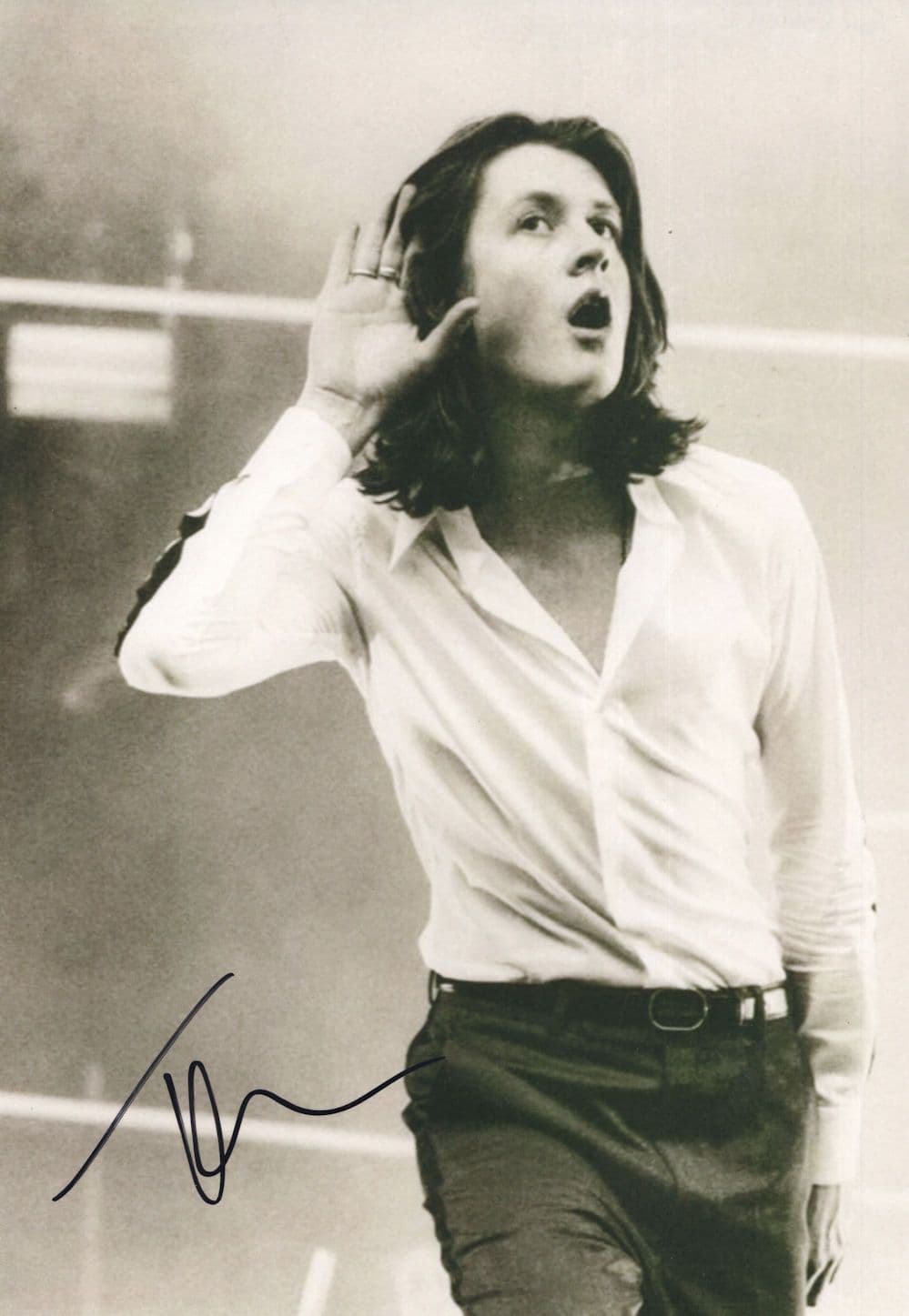 Tom Ogden Of Blossoms GIANT 12x8 Hand Signed Photo