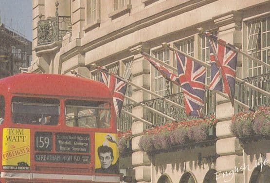 Tom Watt Lofty Coronation Street Theatre Show London 159 Streatham Bus Postcard