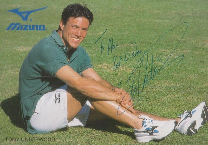 Tony Underwood British England Rugby Team Original Hand Signed Photo