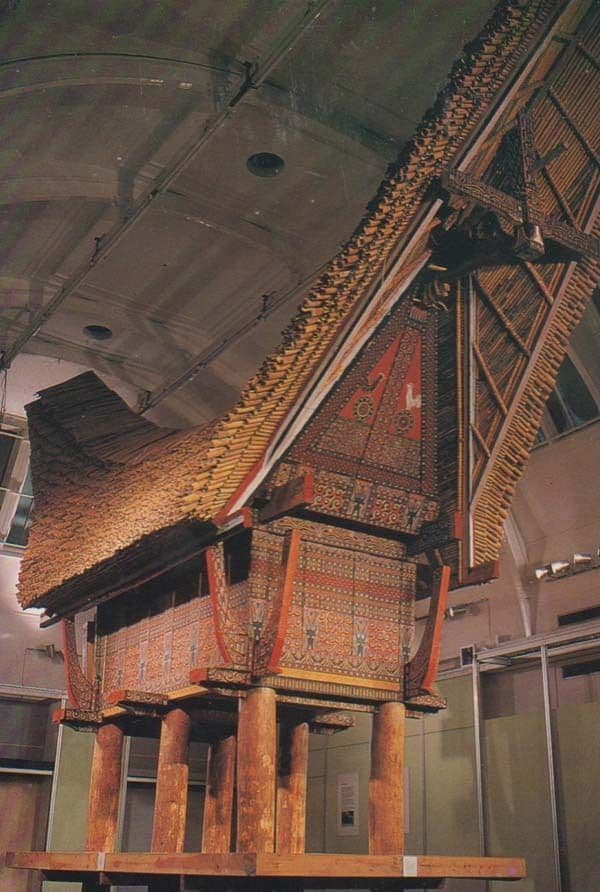 Torajan Ricebarn Baruppu Indonesia Harvest British Museum Postcard