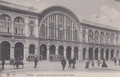 Torino Monumento A Vittorio Emanuele II Antique Italian 3x Postcard