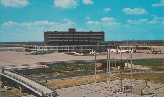 Toronto Canadian Canada Runway Airport Postcard