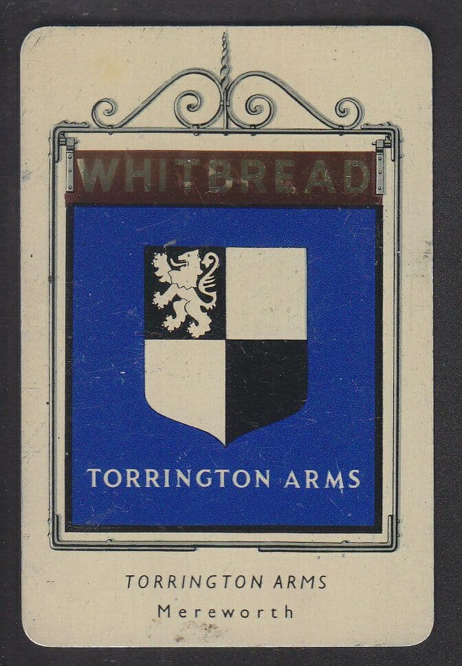 Torrington Arms Maidstone Kent Metal Pub Sign Whitbread Rare Ephemera