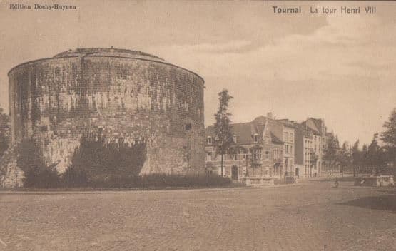Tournai Le Tour Henri VIII Antique Postcard