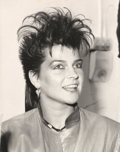 Toyah Wilcox Punk Rock Music Star Laughing Rare 1983 Press Photo
