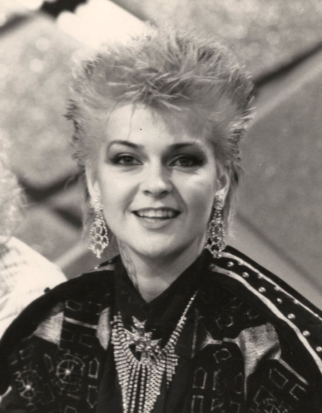 Toyah Wilcox Punk Rock Singer Christmas 1984 Vintage Press Photo