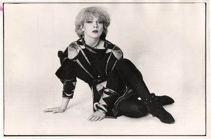 Toyah Wilcox Punk Rocker Music Egyptian Dress 10x8 Rare Press Photo