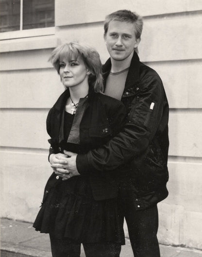 Toyah Wilcox With Early Boyfriend 10x8 London Press Photo