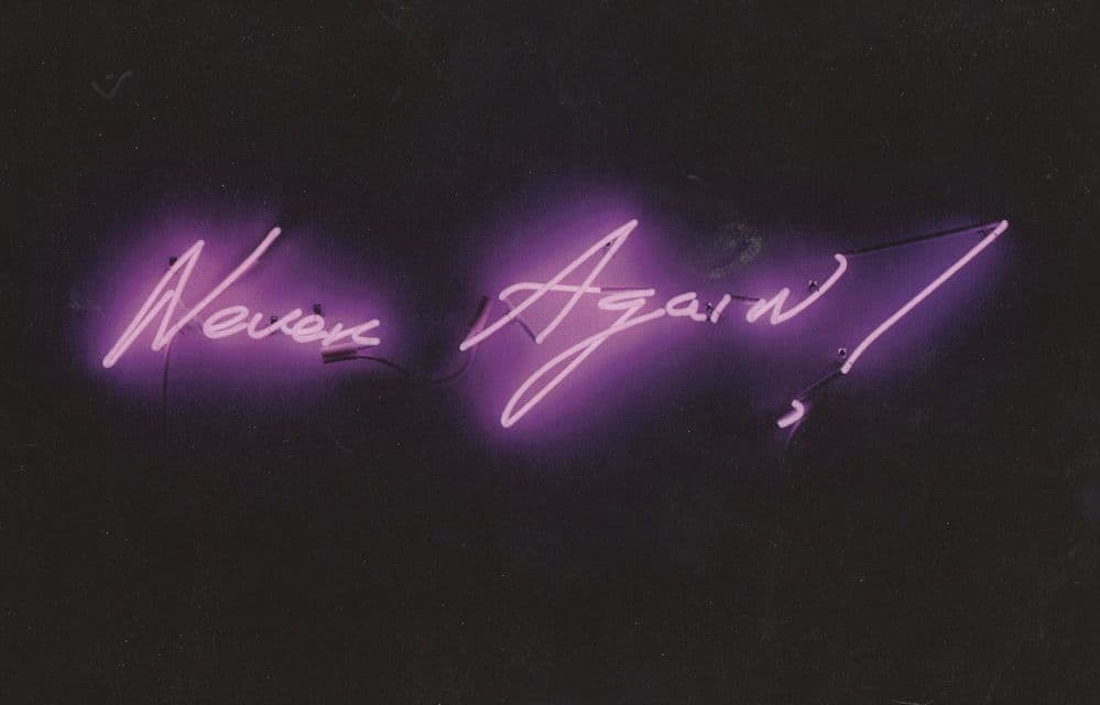 Tracey Emin Never Again Madonna Presenter & Artist Painting Postcard