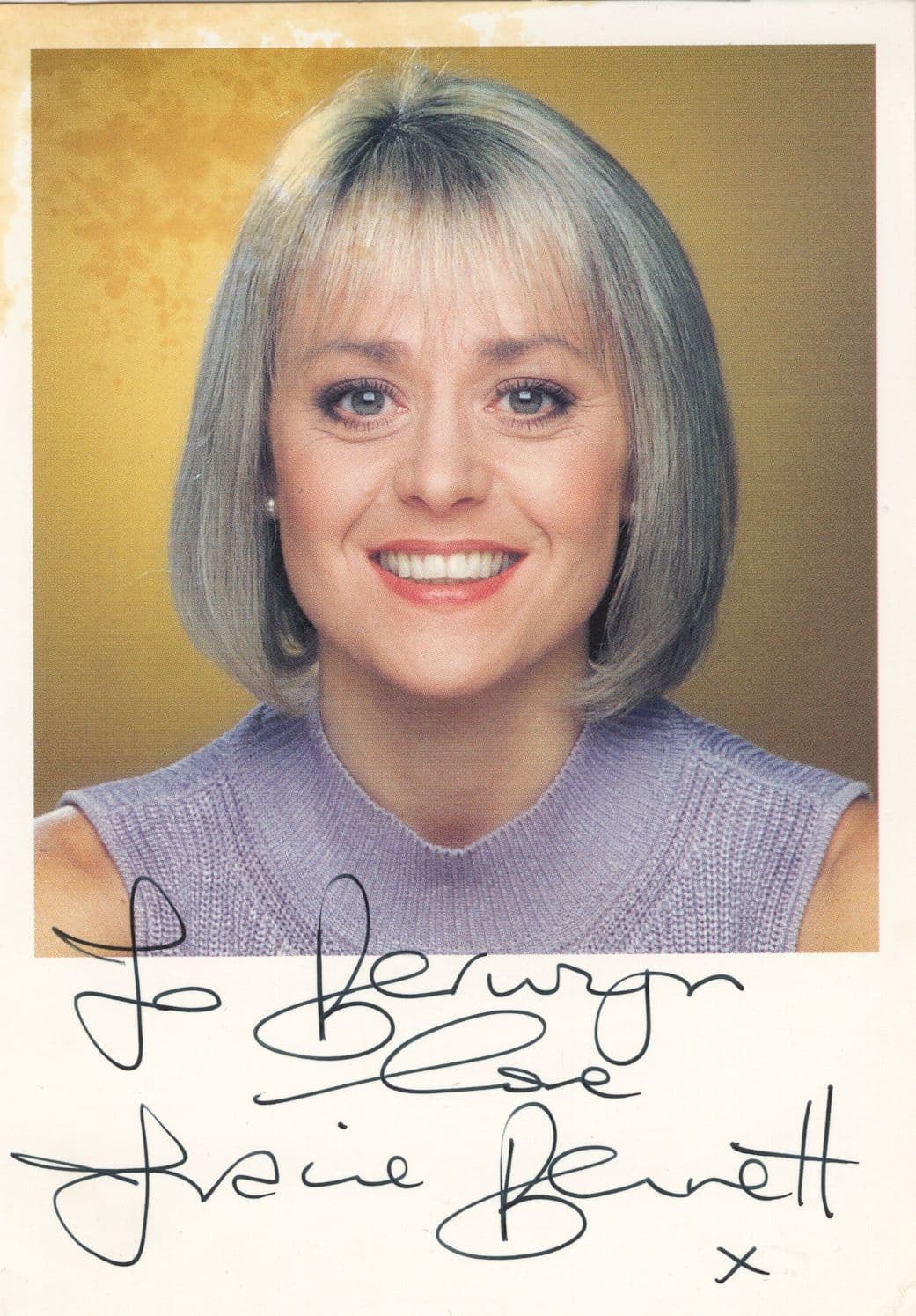 Tracie Bennett Coronation Street Hand Signed Cast Card Photo & MORE