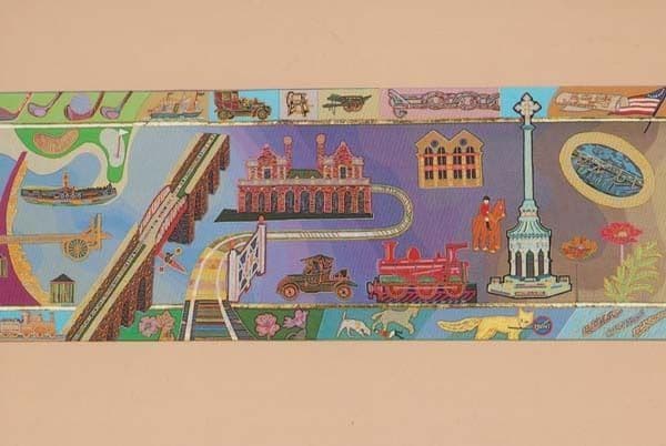 Train Station Railway Battle Maldon Essex Military Medieval Embroidery Postcard