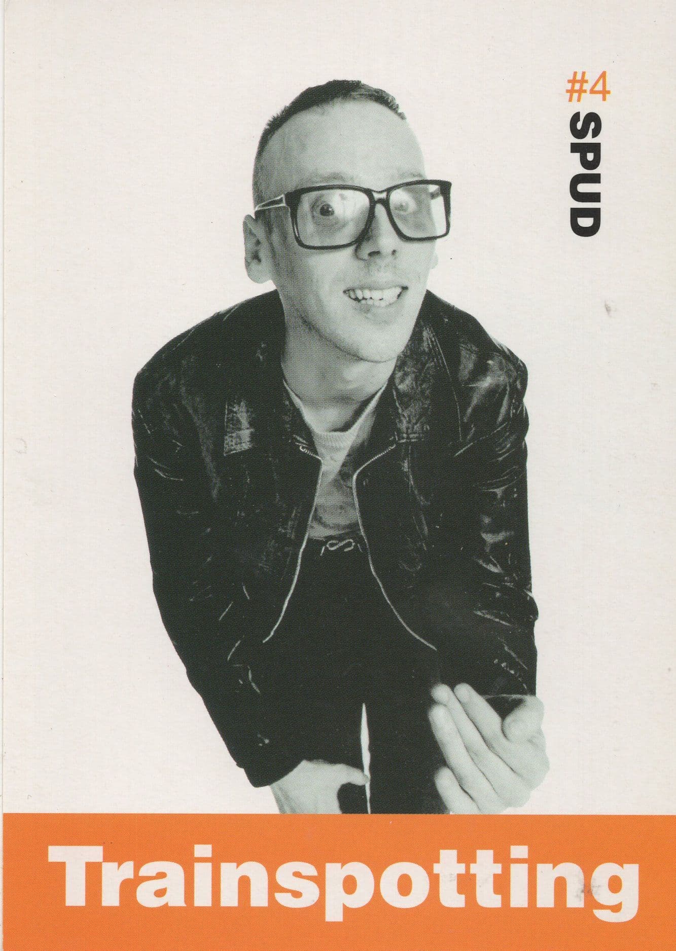 Trainspotting Spud Film Launch Premiere Swearing Postcard