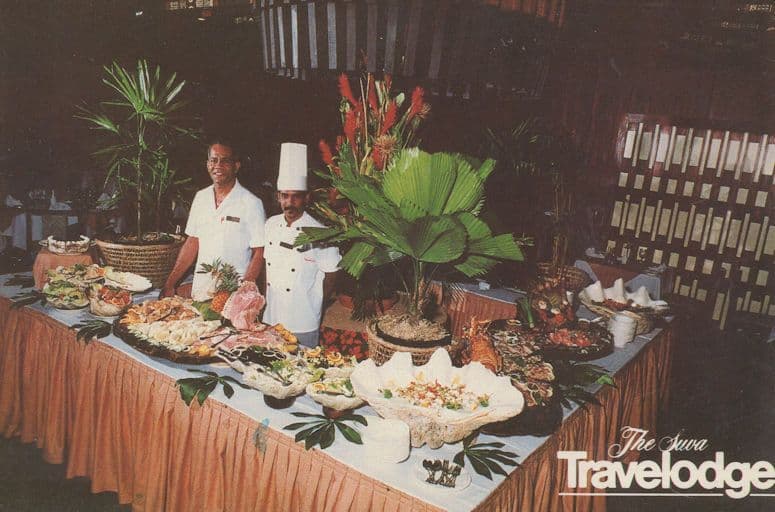Travelodge Fiji Islands Advertising Postcard