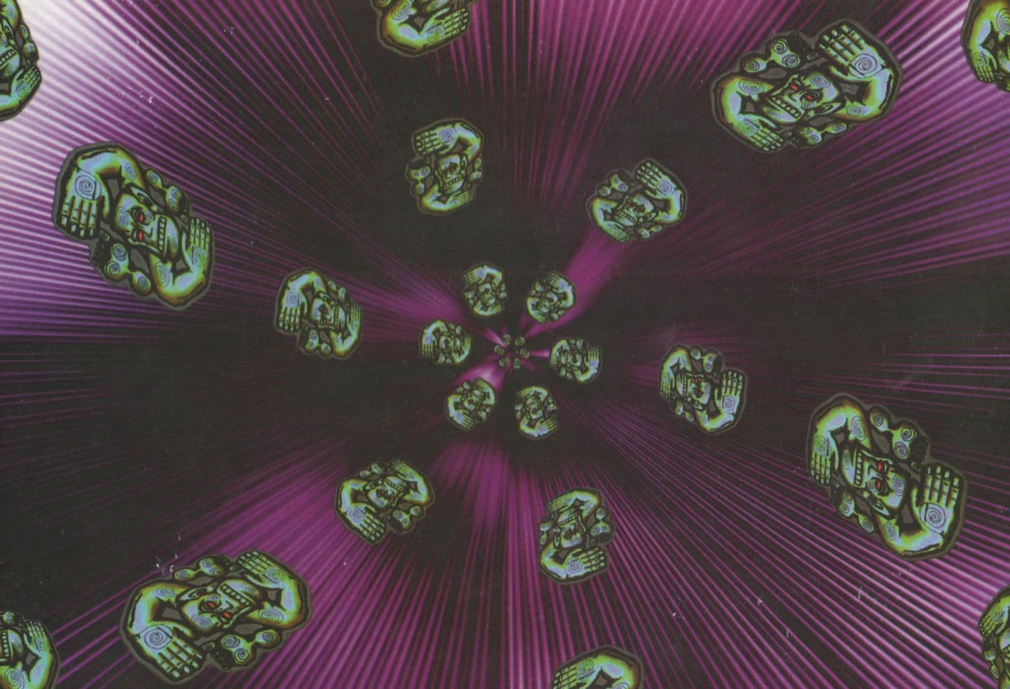 Tribe Of Munt 2003 Rave Techno Party Advertising Postcard