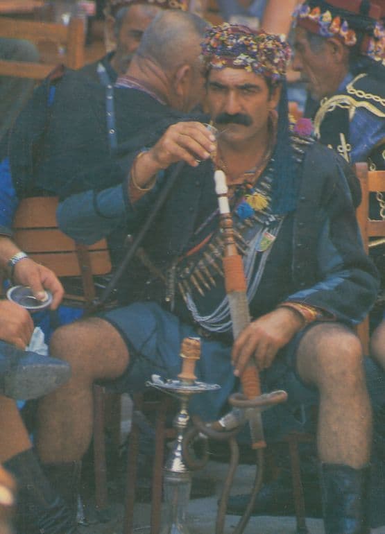 Turkish Swashbuckler Muskateer Costume Dagger Turkey Postcard