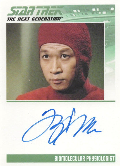 Tzi Ma Star Trek Hand Signed Autograph Photo Trading Card