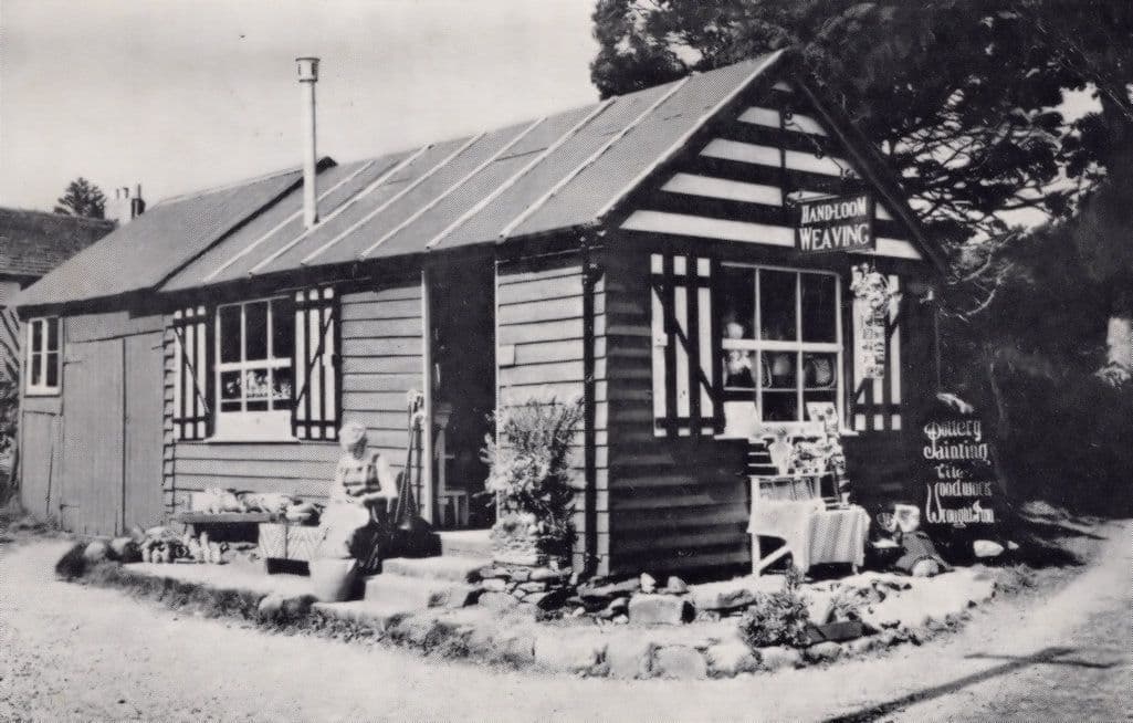 Ullswater Sewing Weaving Shop Norfolk Broads Postcard