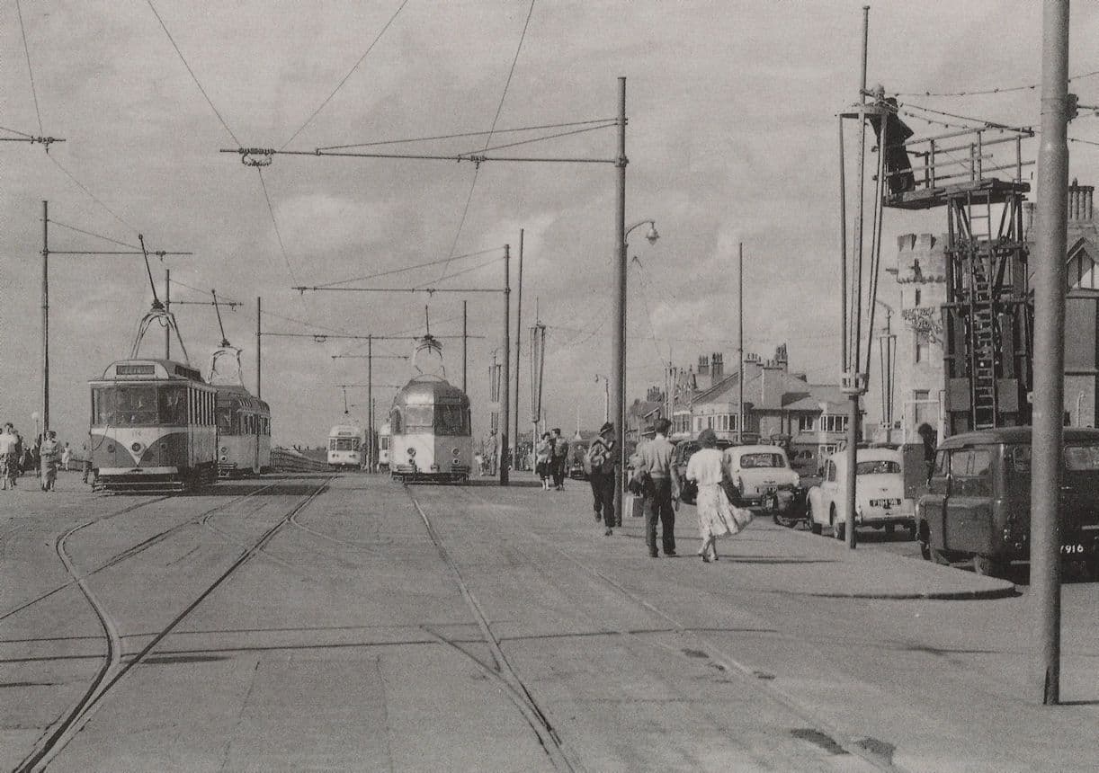 Uncle Toms Cabin Blackpool North Parade Bus in 1958 Postcard