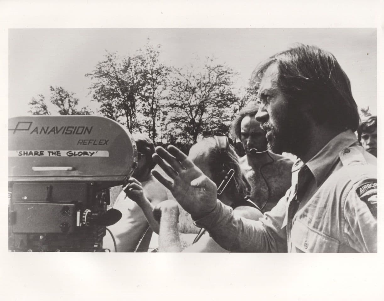 Unidentified Director Panavision Reflex Film Camera 10x8 Monochrome Photo