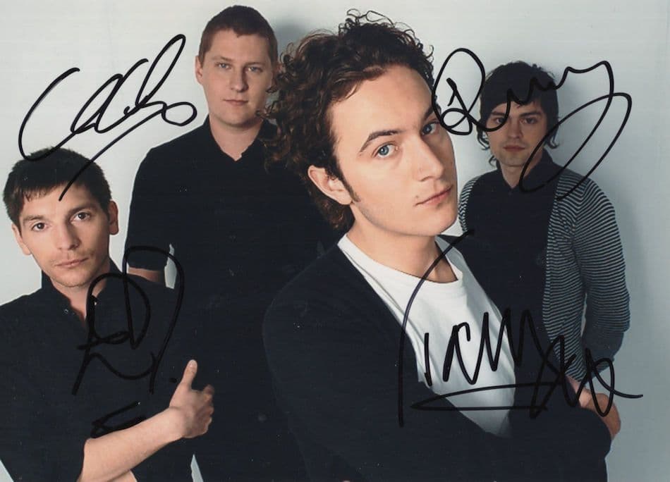 Unidentified Pop Indie Music Group FULLY Hand Signed Photo