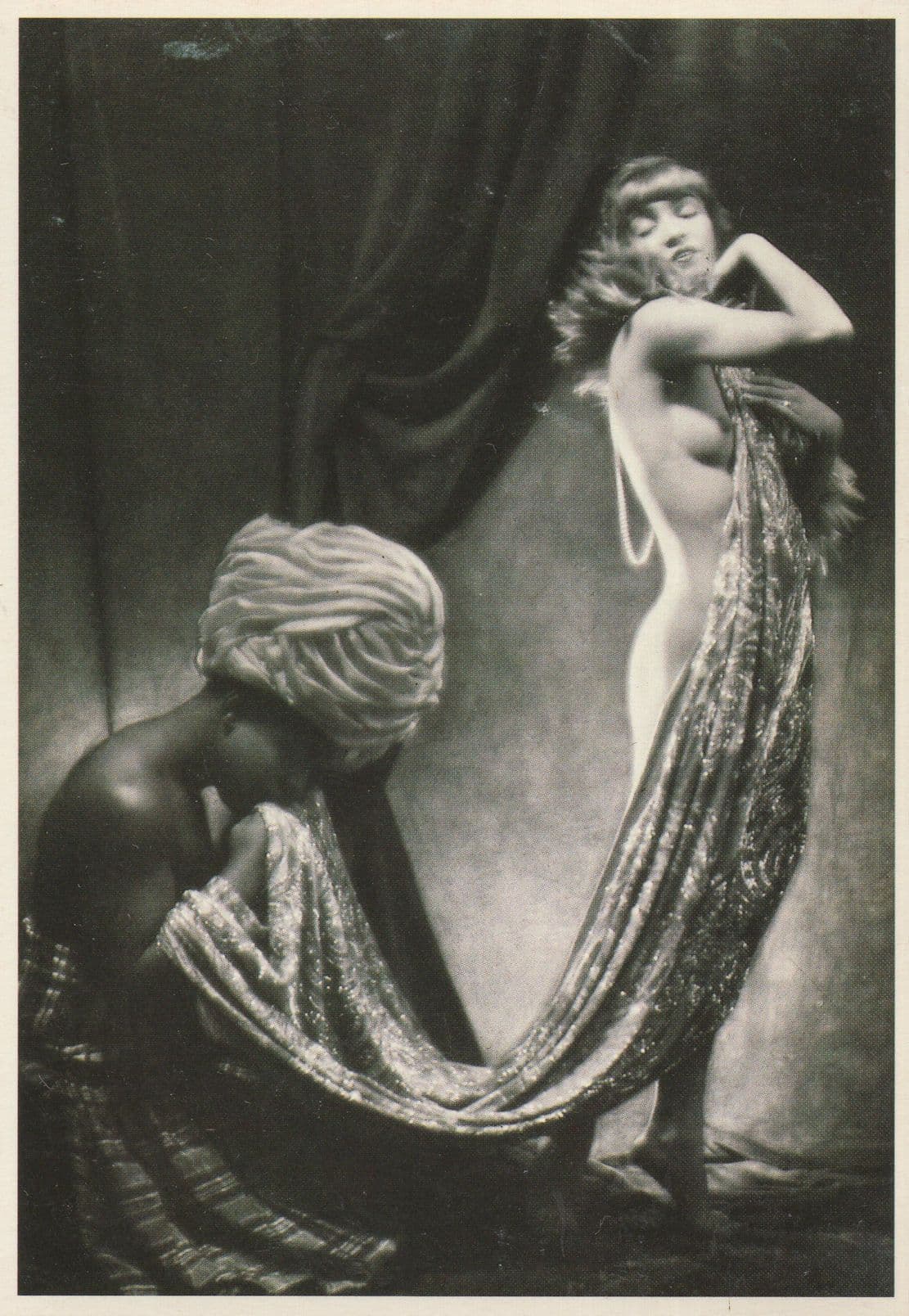 Uwe Scheind Admiration LGBT Risque Photo Art German Postcard