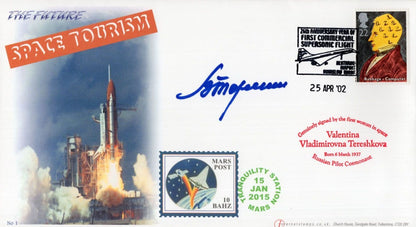Valentina Threshkova Russian Cosmonaut 1st Woman In Space Rare LTD TO 50 Hand Signed FDC