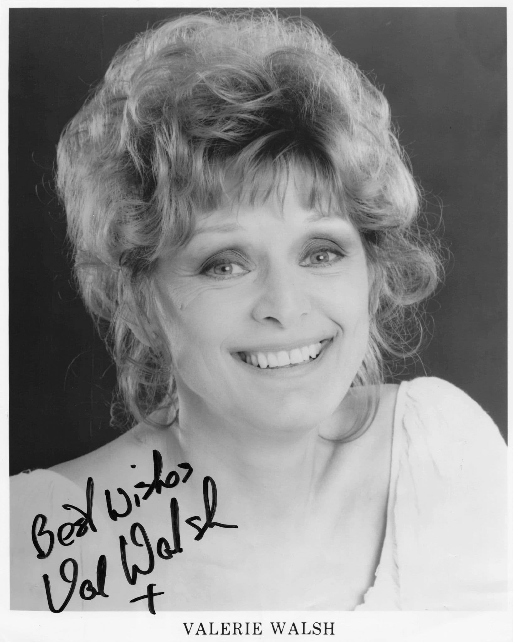 Valerie Walsh Carry On Laughing 10x8 Hand Signed Photo