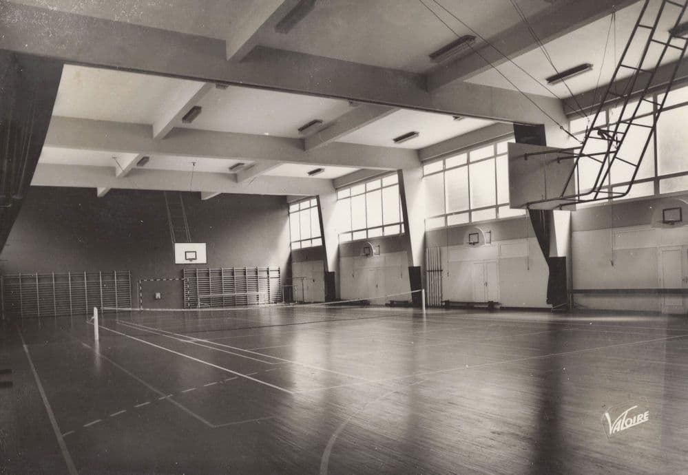 Valoire French School Gymnasium Blois Lycee Rebelais POstcard