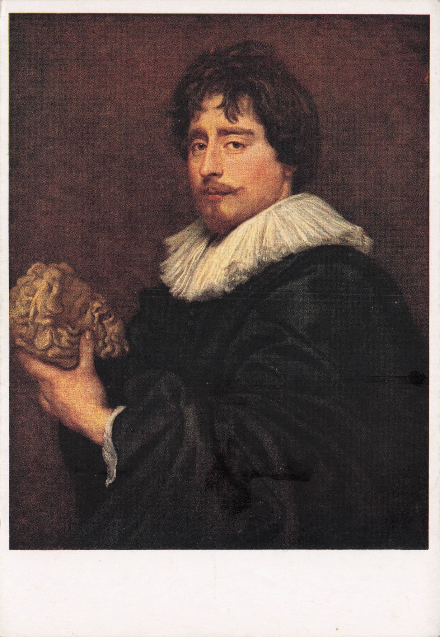 Van Dyck Frans Duquesnoy il Flammingo Flemish Old Painting Postcard