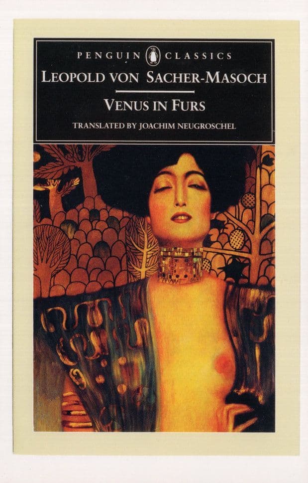 Venus In Furs Leopold Von Sacher Masoch Book Postcard