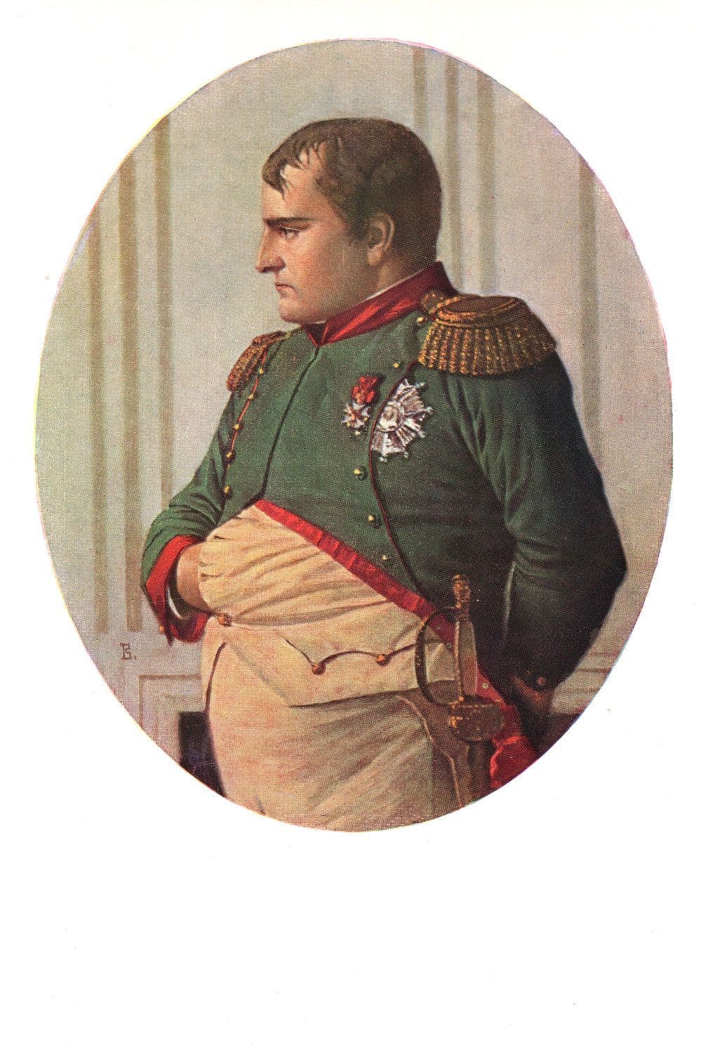 Verestchaguine Napoleon In Peters Palace Painting Postcard