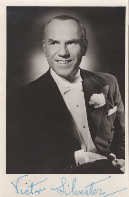 Victor Silvester See You At The Ball Amazing Hand Signed Photo