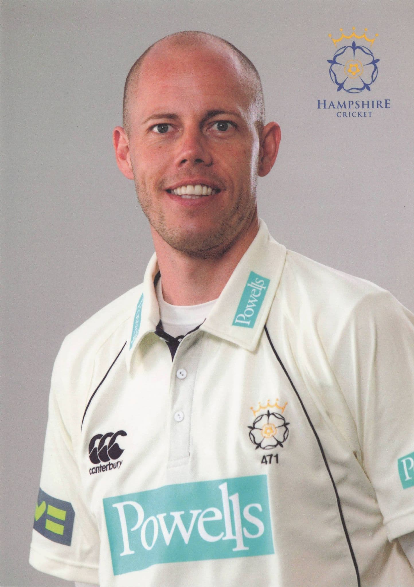 Victor Taylor Hampshire Cricket Team Player Rose Bowl 2008 Postcard