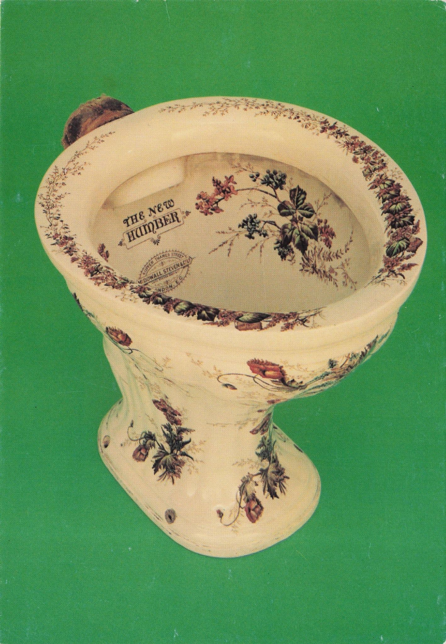 Victorian 1880 Upper Class Toilet Postcard